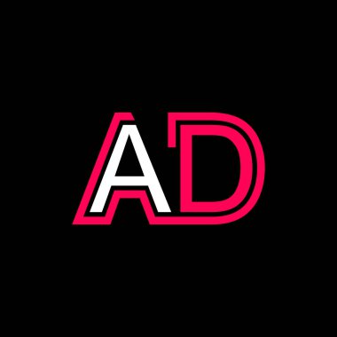 Harf AD Minimalist Logo Tasarımı