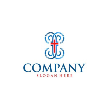 Kilise Çeşmesi Minimalist Logo Tasarımı