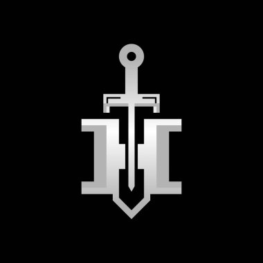 H Kılıç Logosu Tasarımı