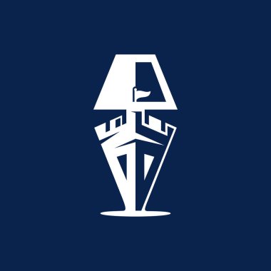 Lamba Kalesi Vektör Logosu Tasarımı