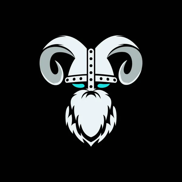 Viking Historia Wektor Logo Design — Wektor stockowy