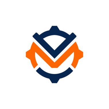 Harf VM Gear İş Logosu Tasarımı