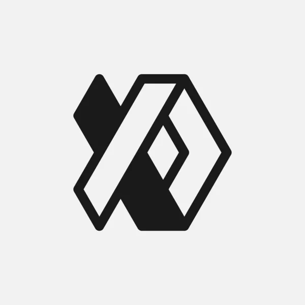 Harf Logosu Tasarımı — Stok Vektör