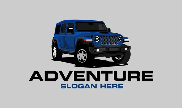 Off road jeep vektör tasarımı