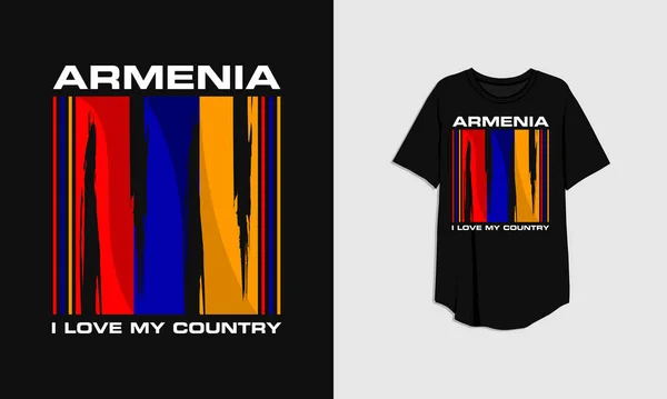 Ermenistan Tişört Moda Kıyafet Tasarımı