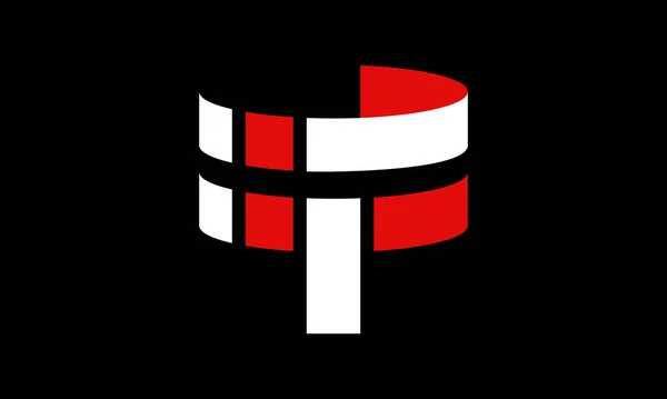 F Harfi Kağıt İşletme Logosu Tasarımı