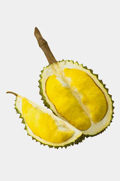 Durian Thorny Fruta Fresca Olorosa Dorada Del Sureste Con Espina — Foto de Stock