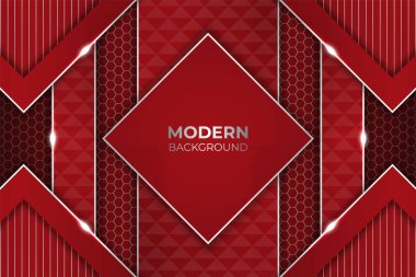 Dikdörtgen Modern Parlak Kestane Arkaplanı Parıltı Efekti