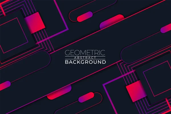 Аннотация Diagonal Overlapped Gradient Pink Purple Geometric Dark Background — стоковый вектор