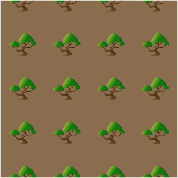 Soyut bonsai ile Seamless Modeli