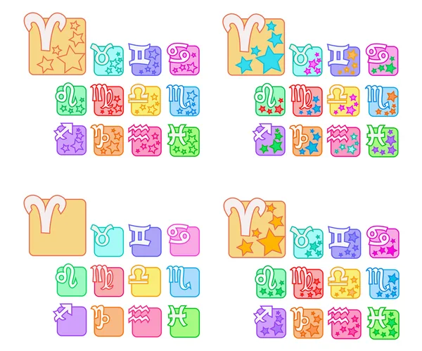 Zodyak vektör kümesini belirtileri