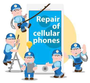 Cep telefonları da sorun teşhis kavramı tamiri
