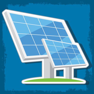 Güneş panelleri. Alternatif enerji türleri. Çevre dostu enerji.