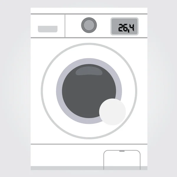 Washing machine icon. Equipment for the home and the service sector. — Stock Vector