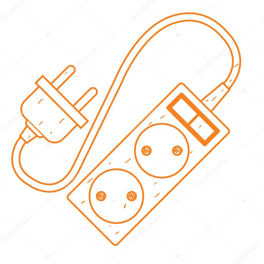 Extension Cord Drawing