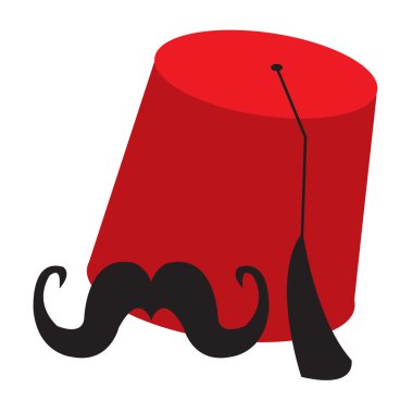 Fez logo, bir Püskül ile kesilmiş bir koni biçiminde kap.