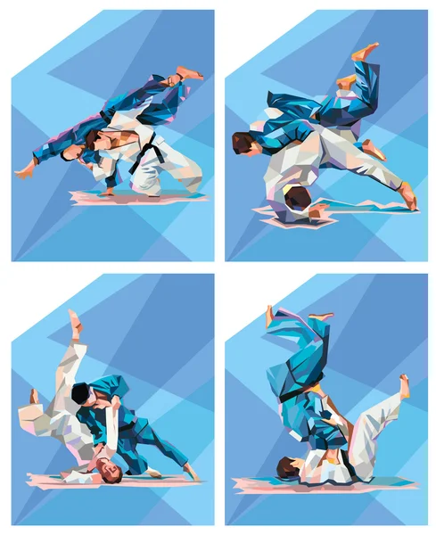 Judo — Stockový vektor