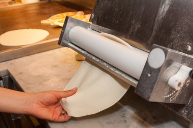 Şef Aşçı pizza hamur rulo