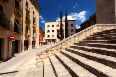 Girona, İspanya, Sant Feliu Collegiate Kilisesi (Felix 2016:Stairway olabilir)