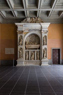 Monserrat, İspanya, 20 Eylül 2016: İç Santa Maria 