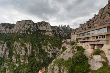 Monserrat, İspanya, 20 Eylül 2016: Montserrat Manastırı