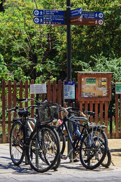 Bycicle parking — Stock Photo, Image