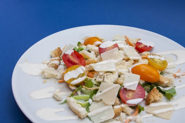 Salada vegetariana Caesar — Fotografia de Stock