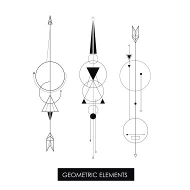 Kabile geometrik öğeleri.