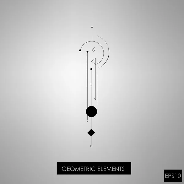 Éléments géométriques tribaux . — Image vectorielle