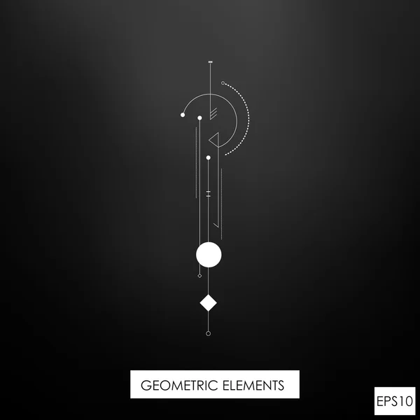 Éléments géométriques tribaux . — Image vectorielle