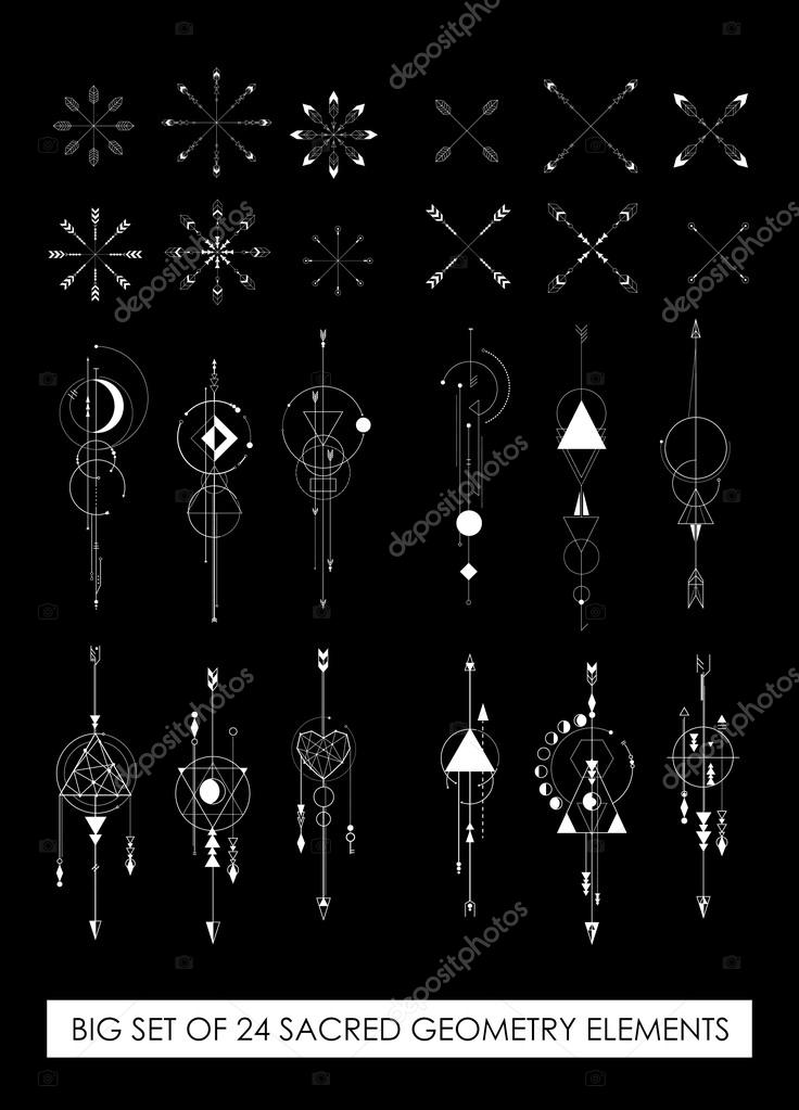 Beautiful high quality sacred geometry profitable pack. Geometric minimalism.