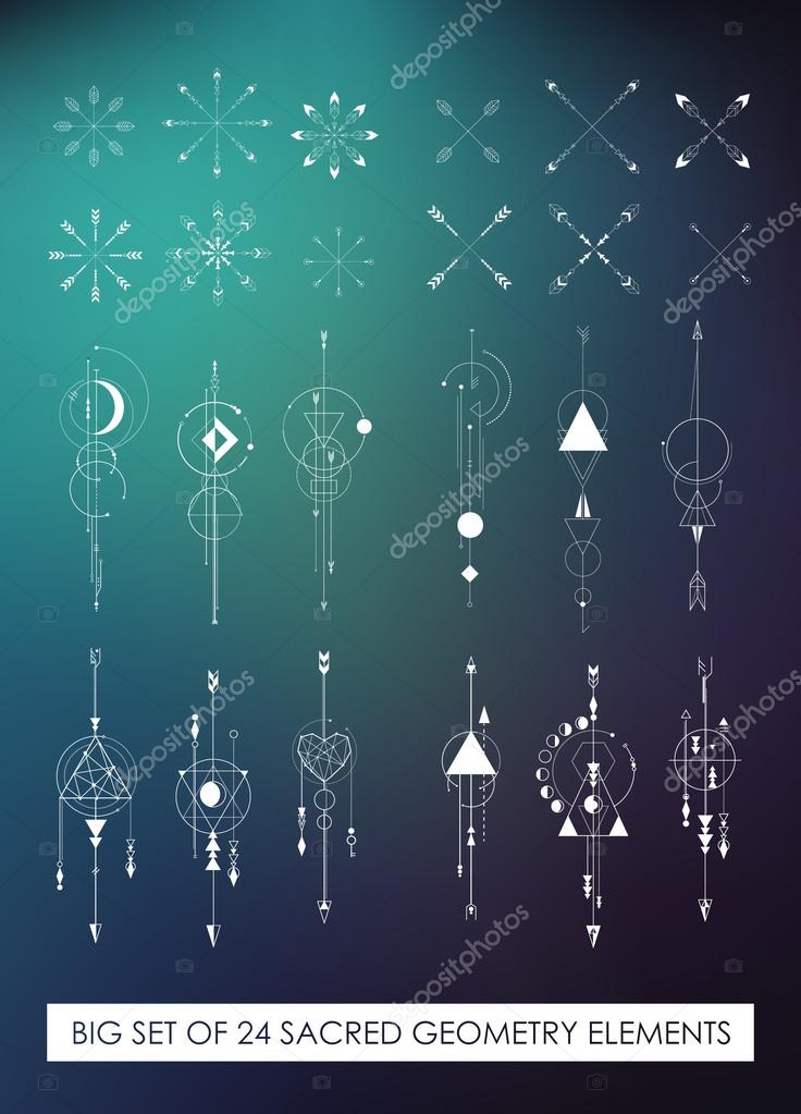 Beautiful high quality sacred geometry profitable pack. Geometric minimalism.