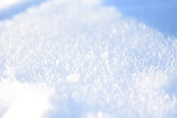 Sneeuw Sprankelend Zon — Stockfoto