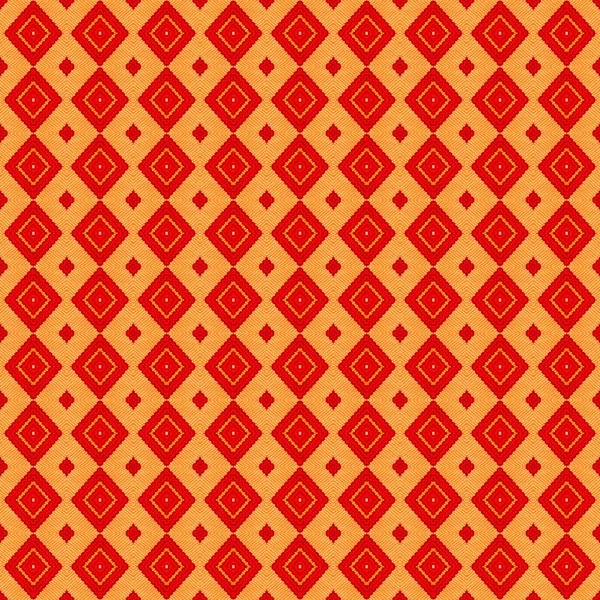 Безшовний візерунок червоного кольору тканини — стокове фото