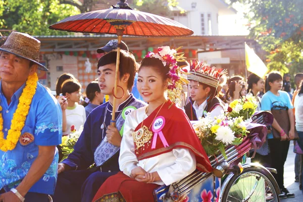 Chiang Rai Flower Festival — Stock fotografie