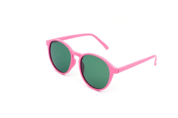 Gafas de sol rosadas aíslan fondo blanco — Foto de Stock