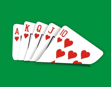 Poker ve sıralı floş