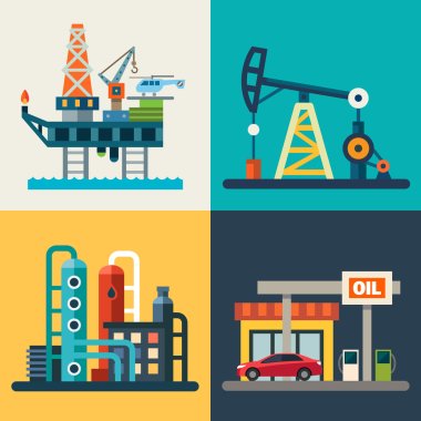 Oil recovery clipart