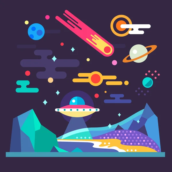 Space background Vector Art Stock Images | Depositphotos
