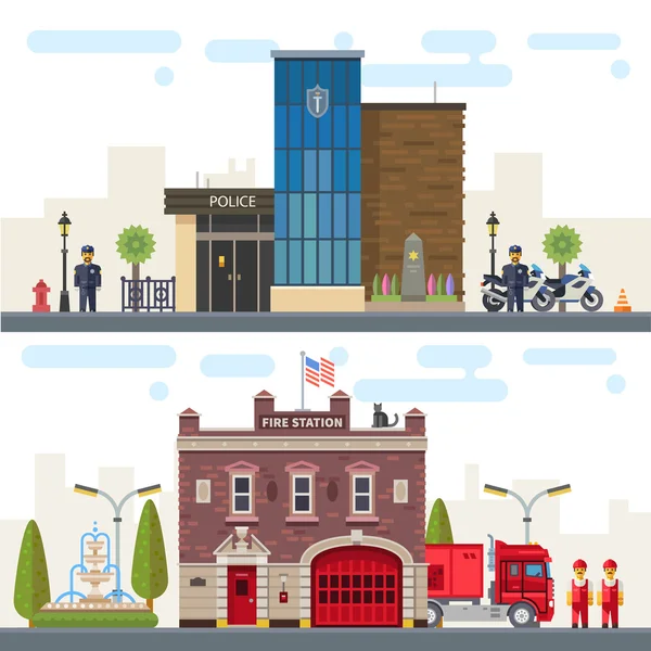 Police station cartoon Vector Art Stock Images | Depositphotos Police station cartoon Vector Art Stock Images | Depositphotos