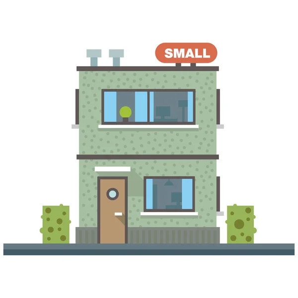 Small businesscenter, kontor — Stock vektor