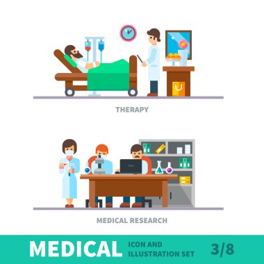 Kırık klinik sonra kurtarma tıbbi çizimi