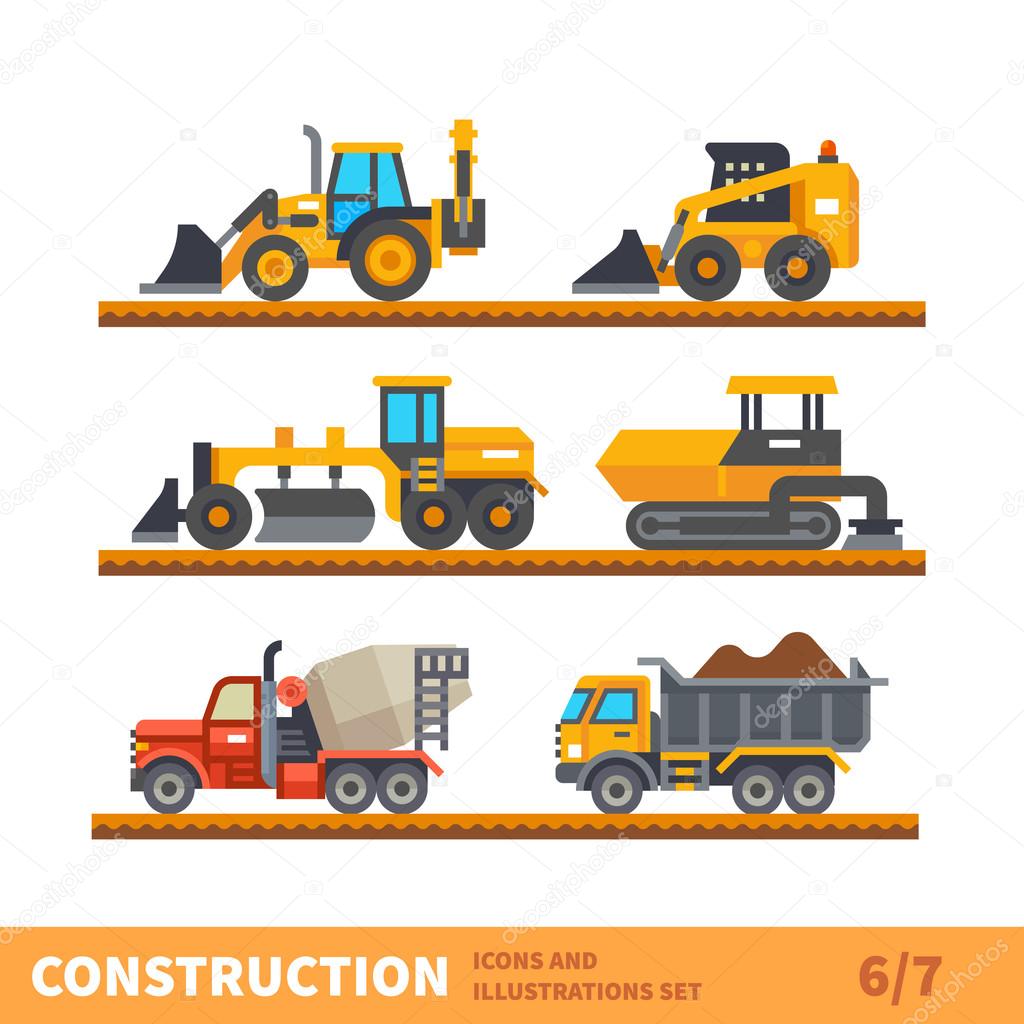 Transport and tool for construction