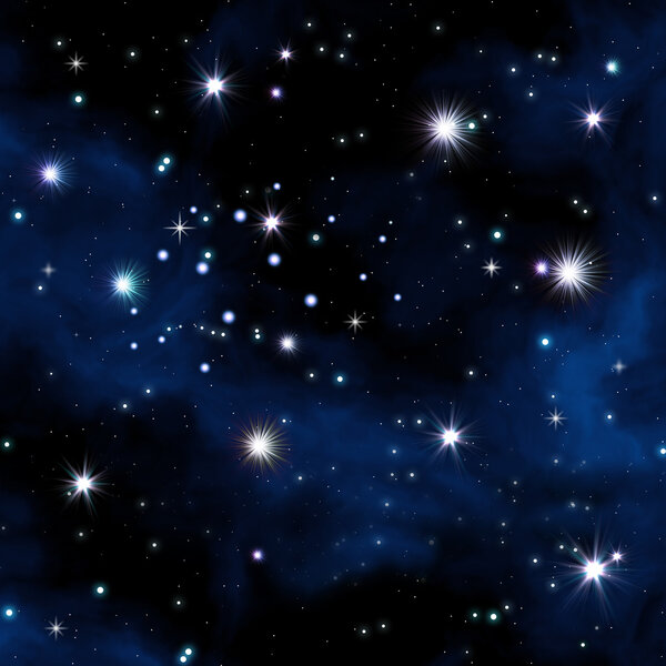 Beautiful starry sky background. A high resolution.