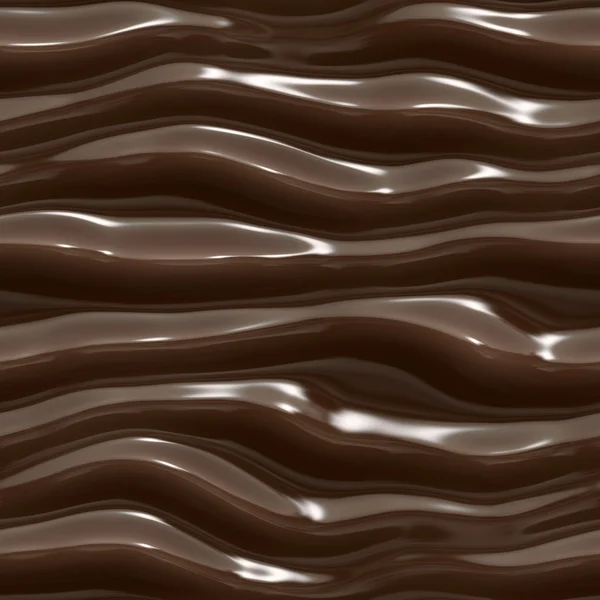 Senza soluzione di continuità onde di cioccolato primo piano sfondo . — Foto Stock