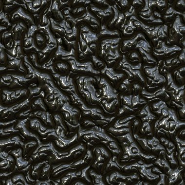 Seamless interweaving black plastc surface. clipart
