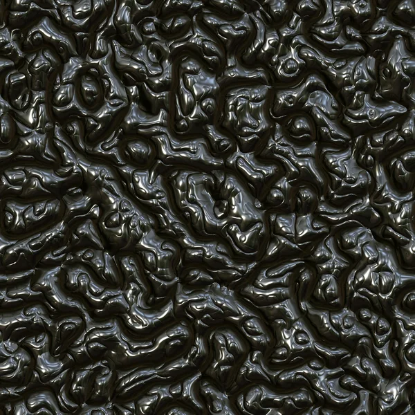 Seamless interweaving black plastc surface. — Stock Photo, Image