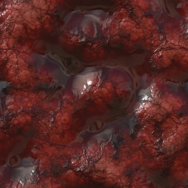 Seamless texture. Illustration insides of the body. Blood clots, — ストック写真