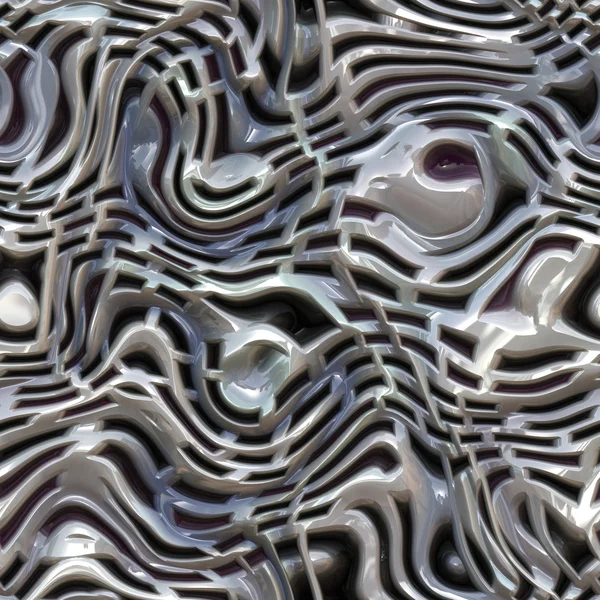 Nahtlose Verflechtung chaotischer Oberfläche aus Kunststoff, geprägten Linien — Stockfoto