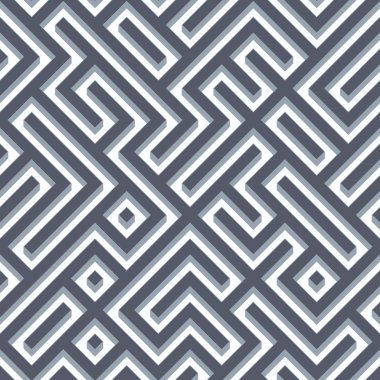 Seamless labyrinth pattern background.
